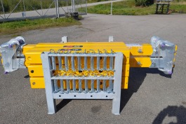 Uudistettu X lift palkkien säilytysteline